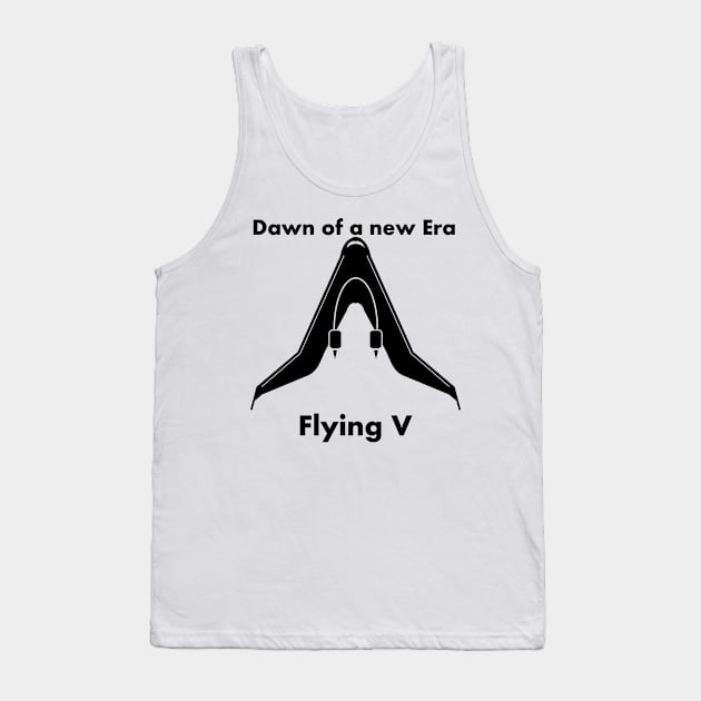 Flying V Tank Top by juliascornershop